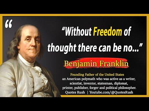 Benjamin Franklin Quotes Freedom #quotes #benjaminfranklin #benjaminfranklinquotes #quotesrush thumbnail