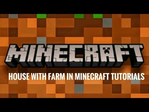 MINECRAFT HOUSE WITH BIG FARM thumbnail