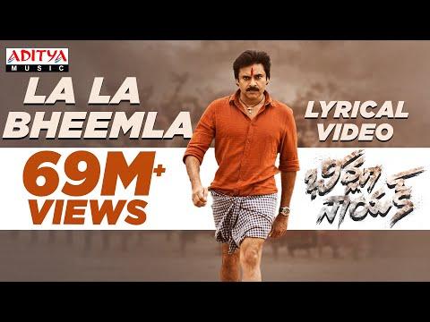 La La Bheemla Full Song | #BheemlaNayak | Pawan Kalyan, Rana | Trivikram | SaagarKChandra | ThamanS thumbnail