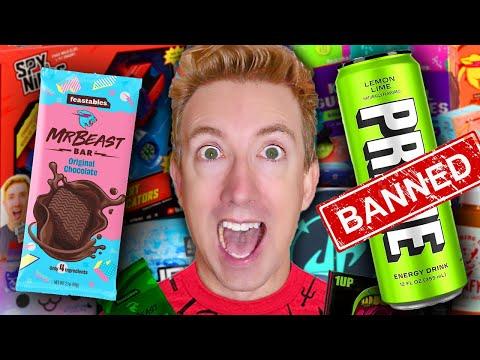 I Tested BANNED YouTuber Products.. (FaZe Rug, Preston, Unspeakable, Aphmau, Dude Perfect & MORE) thumbnail