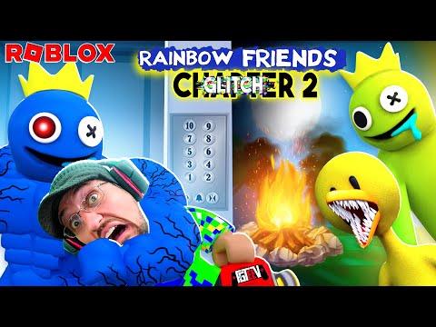Roblox Rainbow Friends are NOT our Friends 🌈=💀 (FGTeeV Gameplay