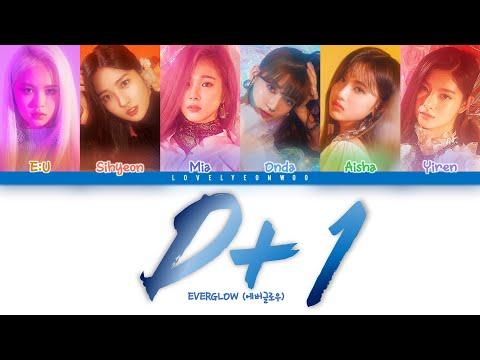 EVERGLOW (에버글로우) – D+1 Lyrics (Color Coded Han/Rom/Eng) thumbnail