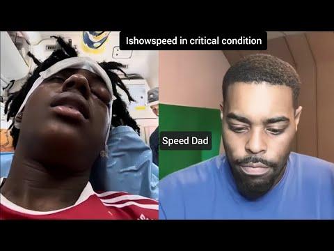 IShowSpeed Dad gives health update | IShowSpeed requires emergency surgery for gruesome swollen eye thumbnail