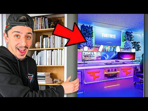 I Built a SECRET Gaming Room to Hide From My Friends! thumbnail