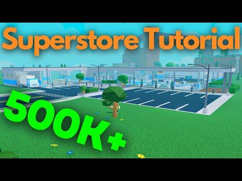 500K Superstore Build Tutorial | Retail Tycoon 2 Roblox thumbnail