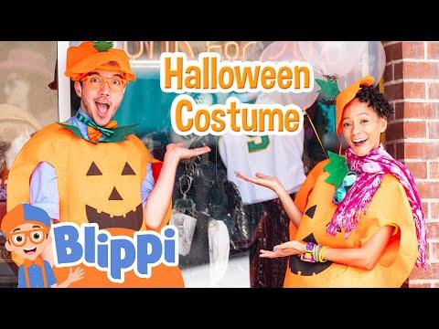 Blippi's Halloween Costume Party with Meekah! | Educational Videos for Toddlers thumbnail