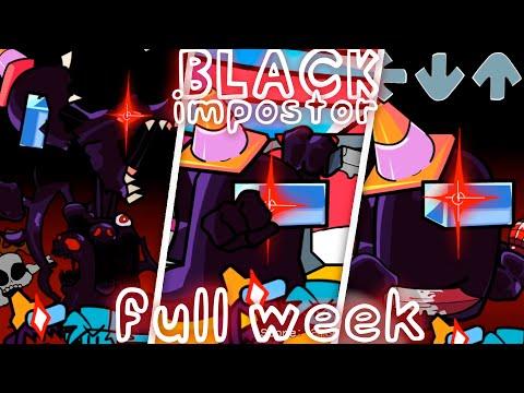 Black impostor FULL WEEK [FNF] - Vs impostor v4 fanmade thumbnail