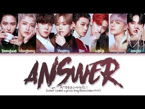 ATEEZ (에이티즈) - ANSWER (Color Coded Lyrics Eng/Rom/Han/가사) thumbnail