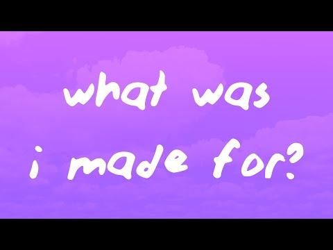 Billie Eilish - What Was I Made For? (Lyrics) thumbnail