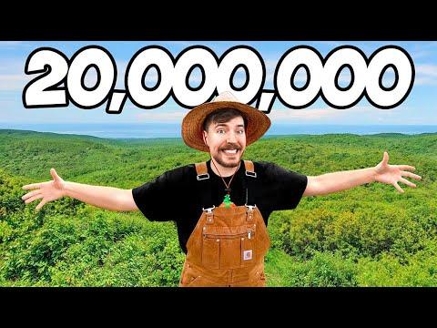 Planting 20,000,000 Trees, My Biggest Project Ever! thumbnail