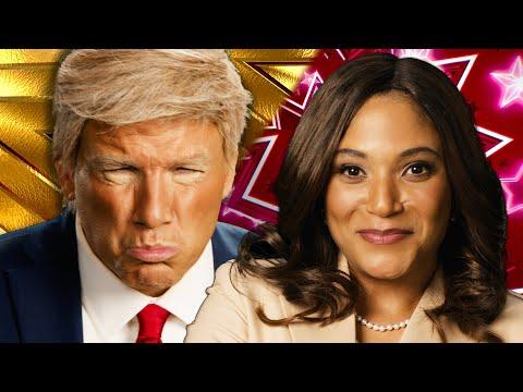 Donald Trump vs Kamala Harris. Epic Rap Battles of History thumbnail