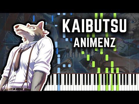 [Animenz] Kaibutsu (Monster) - BEASTARS S2 OP - Piano Tutorial || Synthesia thumbnail