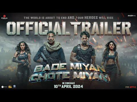 Bade Miyan Chote Miyan-Official Hindi Trailer | Akshay, Tiger, Prithviraj | AAZ |In Cinemas 10th Apr thumbnail