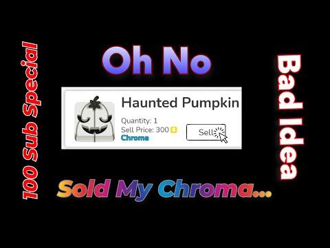 I SOLD My HAUNTED PUMPKIN In Blooket...  (100 sub special) thumbnail
