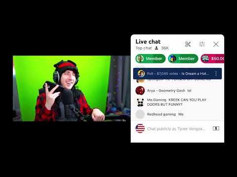 @KreekCraft calls Roblox to tell them that Dream is face revealing thumbnail
