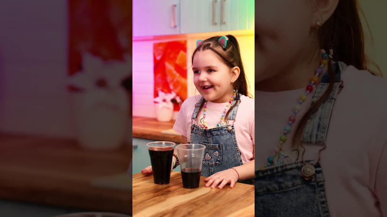 🥤 BIG COLA for MOM! KID Shows LOVE! 💖 #shorts #funny