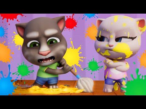 🧹 Squeaky Clean Fun! 🥳 - Talking Tom Shorts (S2 Episode 29) thumbnail