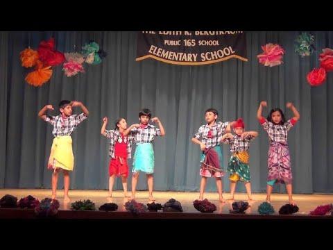 lungi dance by gujilingi village 🚸 kids. thumbnail
