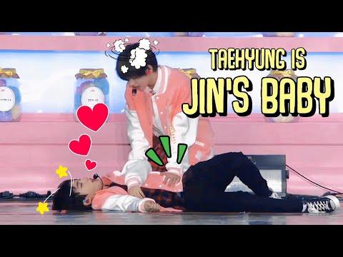 Taehyung is Jin's Baby - Taejin Moments thumbnail