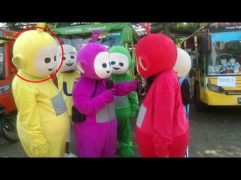 RAMASALAH KATA-KATA MY FRIENDS WEARING TELETUBBIES, UPIN & IPIN COSPLAY - ON MY WAY ALAN WALKER thumbnail