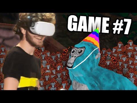 I Had 100 Gorilla Tag VR Players Play 10 Different Game Modes (Oculus Quest 2) thumbnail