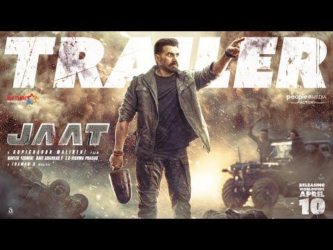 #JAAT Trailer | Sunny Deol | Gopichandh Malineni | Thaman S |  TG Vishwa Prasad | PMF thumbnail