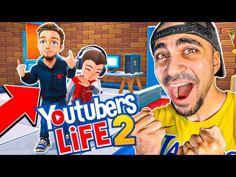 حياة اليوتيوبرز #3 : سجلت مقطع مع اشهر يوتيوبر بالعالم 😭🔥 - 2 Youtubers Life thumbnail