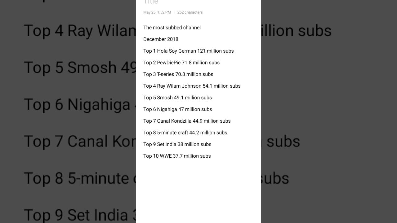 Channel Banner