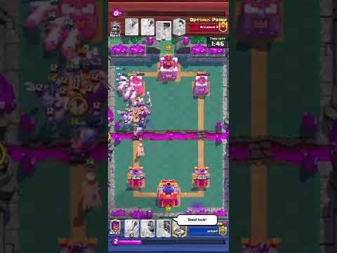 Mother witch turns godmode👹 #clashroyale #shorts #gaming thumbnail