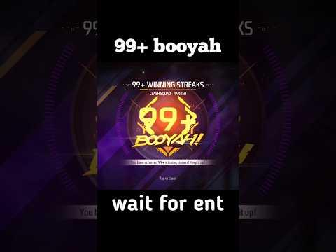 free fire cs rank 99 booyah streak 😱💯 || cs rank push 🤯 || 99+ booyah 💯 #shorts #freefire  #short thumbnail