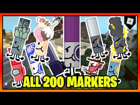 How to get ALL 200 MARKERS in FIND THE MARKERS || Roblox thumbnail