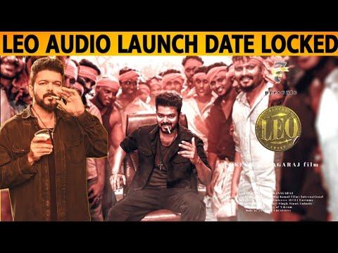 LEO Audio Launch Date | Thalapathy Vijay | Lokesh | Anirudh | 7 Screen Studio | thumbnail