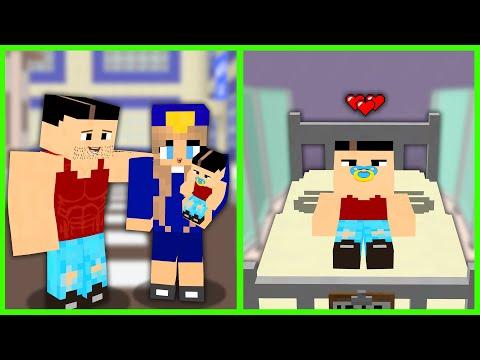 KEREM KOMİSER'İN ABİSİ VE ASLI POLİS'İN BEBEĞİ OLDU! 😍 - Minecraft ZENGİN FAKİR HAYATI thumbnail