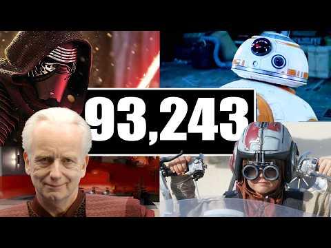 I Ranked Every Star Wars Movie by the 93,243rd Frame! thumbnail