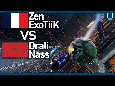 Zen + ExoTiiK vs Drali + Nass | France vs Morocco | 2v2 Rocket League thumbnail