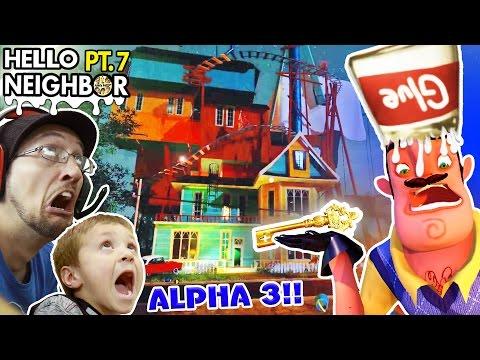 GOODBYE HELLO NEIGHBOR!! HORRIBLE Alpha 3 UPDATE? GLUE SMASHING + KEY Gameplay! (FGTEEV Part 7) thumbnail
