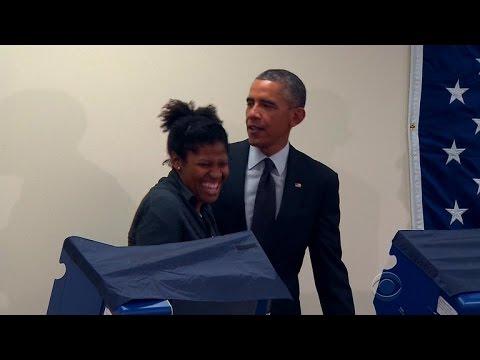 Chicago voter to Obama: "Don't touch my girlfriend" thumbnail