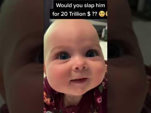 Would you slap him would 20 trillion? #fy #funny #like thumbnail
