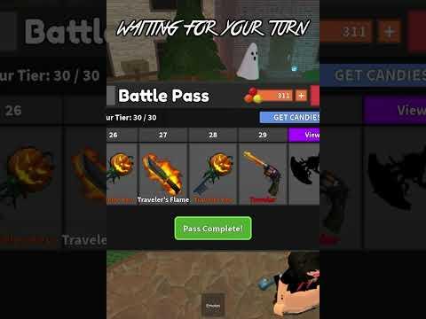 UNBOXING CHROMA TRAVELERS GUN 😭😱😱 #shorts #insaneluck #luck #mm2 thumbnail