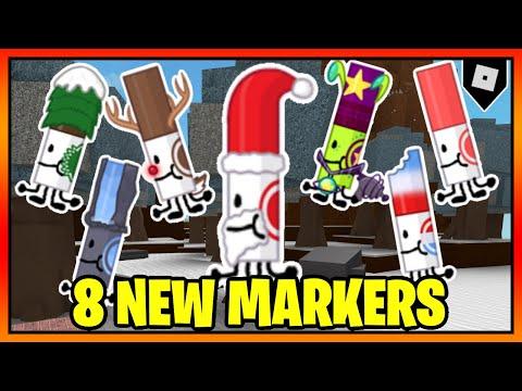 How to get the 8 NEW MARKERS + BADGES in FIND THE MARKERS || Roblox thumbnail