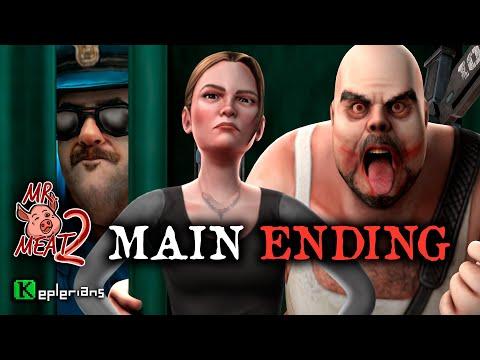 MR. MEAT 2 FULL GAMEPLAY 🎮 MAIN DOOR ENDING 🍖 PIG 13 on the LOOSE! 🐷 thumbnail