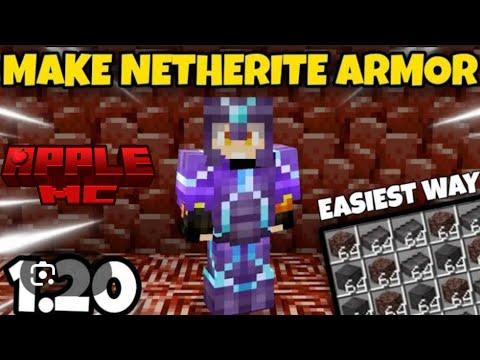 How to Grind Netherite Armour In Few Minutes In Apple mc #applemc #viral thumbnail