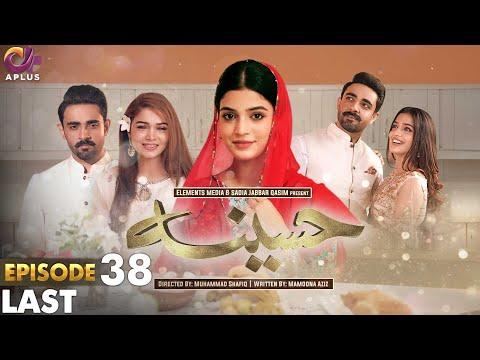 Pakistani Drama | Haseena - Last Episode 38 | Laiba Khan, Zain Afzal, Fahima Awan | C3B1O thumbnail