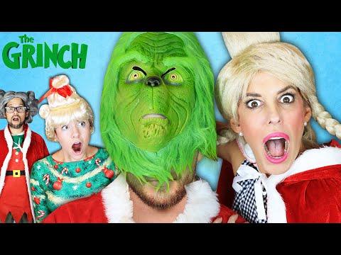 Face Reveal of Grinch Who Stole Christmas! (Surprising My Best Friends) Rebecca Zamolo thumbnail