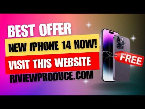 Apple iPhone 14 Pro Max Giveaway! Finish a Short Survey to Win a New iPhone 14 Now! thumbnail