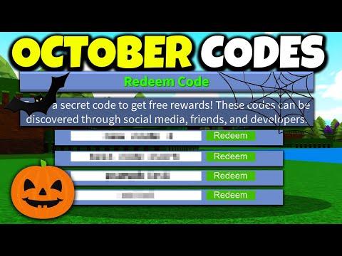 ALL OCTOBER CODES!!🎃(free items) | Build a boat for Treasure ROBLOX thumbnail