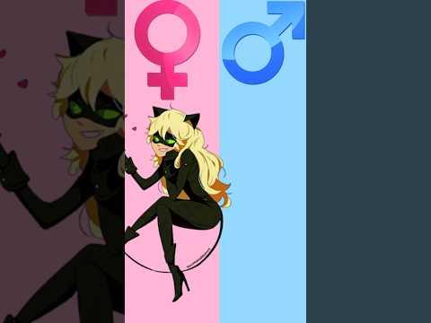 Miraculous hero's gender swap // #miraculous #shorts #viral #tiktok #trending #youtubeshorts thumbnail