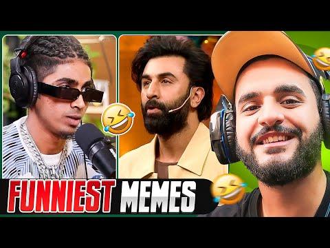 Ranbir Kapoor SAVAGE at Kapil Sharma show & Mc Stan podcast is LIT !! ( Funny memes ) thumbnail
