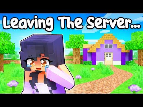 Aphmau Is LEAVING The SERVER in Minecraft! thumbnail