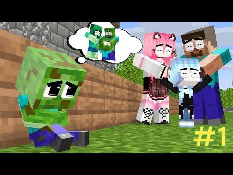 Monster School : Baby Zombie and Little Sister Wolf Girl 😭 - Sad Story - Minecraft Animation thumbnail